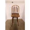 Image 3 : *(3x Bid Price) Wooden Bar Stools- 46" High