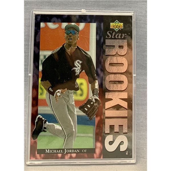 Michael Jordan Chicago White Sox MLB Upper Deck #19 rookie card