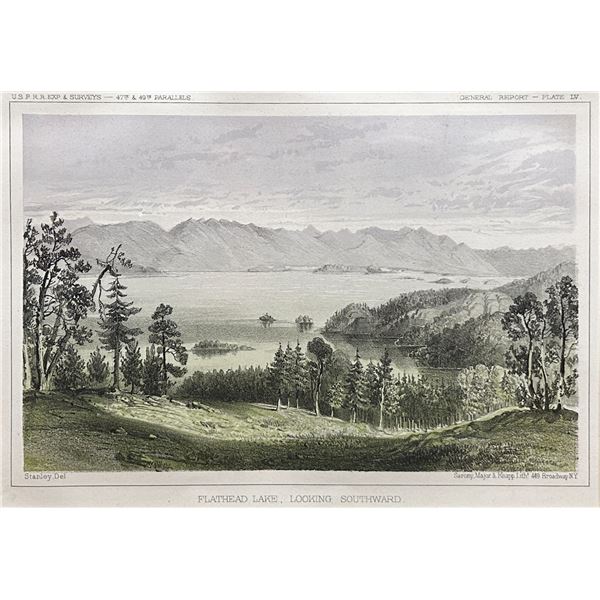 John Mix Stanley, tinted lithograph