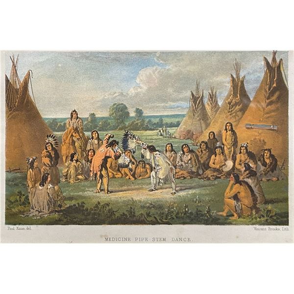 Paul Kane, chromolithograph