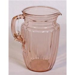 Pink Depression Pitcher