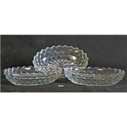 Lot 3 Fortoria America Bowls