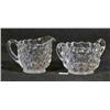Image 2 : Fostoria America Cream & Sugar