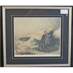 13) Icart Print 32' x 29' H