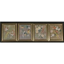 Set of Bird and Floral Pictures
