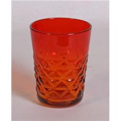 Blenko Tumbler Hand Blown