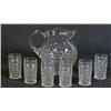Image 2 : 7pc Clear Juice Set
