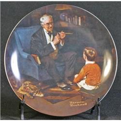 Norman Rockwell Plate The Toy Maker