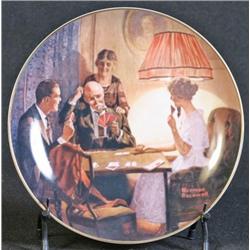 Norman Rockwell Plate This is the room that Light Made