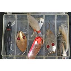 Fishing Lure Tray Lot Spoon