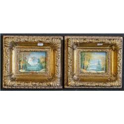 33) Mini Oil on Board 6' x 6' H