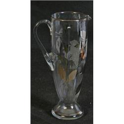 Silver Overlay Pitcher