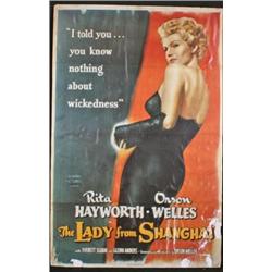 The Lady from Shanghai Movie Poster age unknown