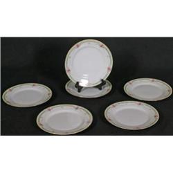 Lot 6 Hand Painted Nippon Plates