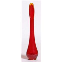 Art Glass Vase 11' Tall