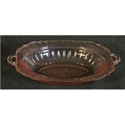 Pink Depression Bowl 10'