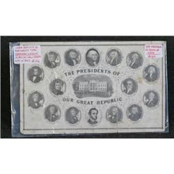 1862 Presidents of US