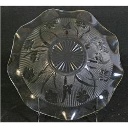 11' Iris Clear Ruffle Bowl