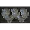 Image 1 : 3 3/4' Iris Clear Sherbet Bowls