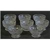 Image 2 : 3 3/4' Iris Clear Sherbet Bowls
