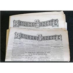 Rail Road Gazette Newspaper