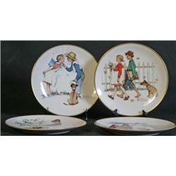Norman Rockwell Plates
