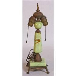 Jade Glass Lamp