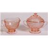 Image 2 : Sharon Depression Glass Cream & Sugar