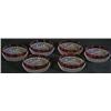 Image 2 : Lot 6 Flash Ruby Bowls