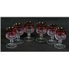 Image 1 : Lot 6 Flash Ruby Glasses
