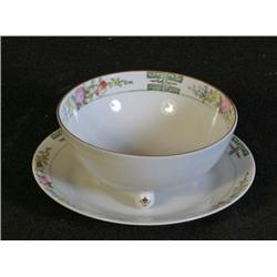 Nippon Handpainted Bowl & Dish