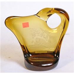 Amber Art Glass