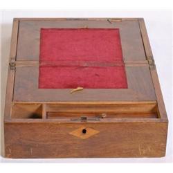 Victorian Walnut Lap Desk