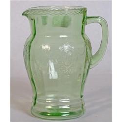 Hocking Glass 8 1/2' Pitcher 1930-34