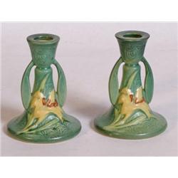 Roseville Candle Sticks