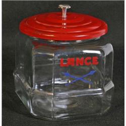Lance Squat Jar w/Lance Metal Lid