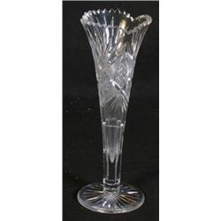 Cut Glass Vase Early
