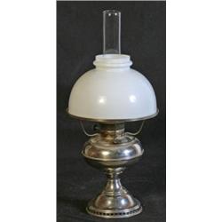 Nickel Plated Kero. Lamp