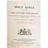 Image 2 : Early 1800's Family Bible Large 11'W x 13'H