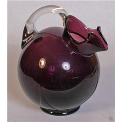 Cambridge Purple Pitcher Applied Handle