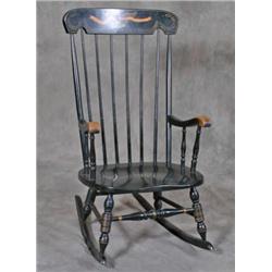 Black Rocker Hitchcock Style