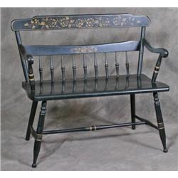 Hitchcock Styled Bench