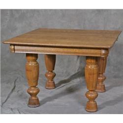Square Oak Kitchen Table