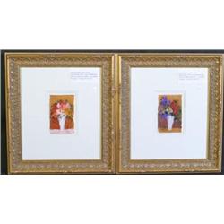 16) Anna Sandhu Ray Paintings 15' x 18' H