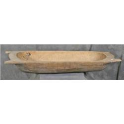 Hand Hewed Dough Bowl