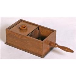 Oak Voting Box 'Black Balled'