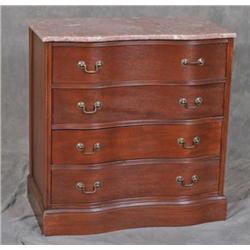 Marble Topped Bachelor's Chest