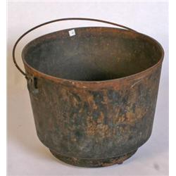 3 Legged Iron Pot 9 1/2' tall and 12' Wide