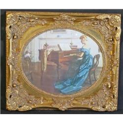 8) Oval Print 32' x 28'H