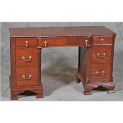 Knee Hole Mahogany Desk